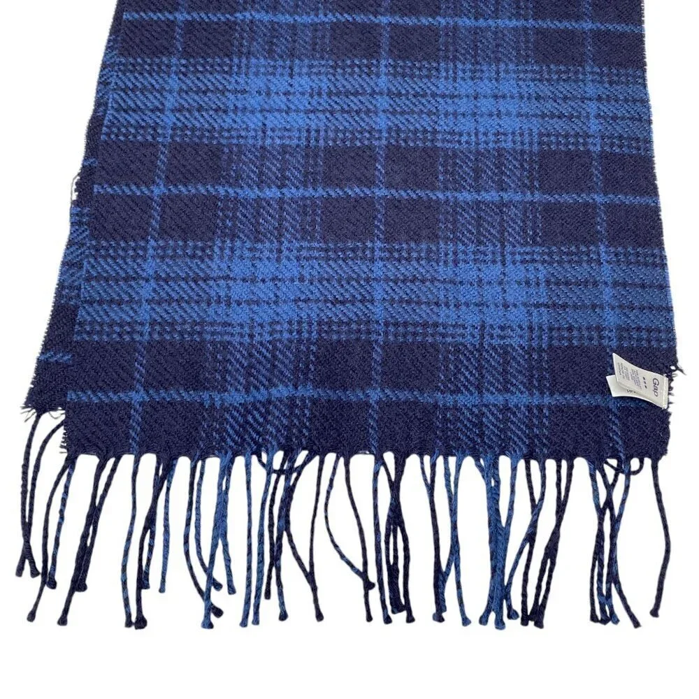 GAP blue plaid